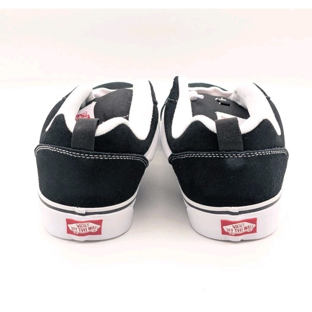Vans Knu Skool Size Mens 13 Skate Board Black/True White Classic VN0009QC6BT - Picture 5 of 7